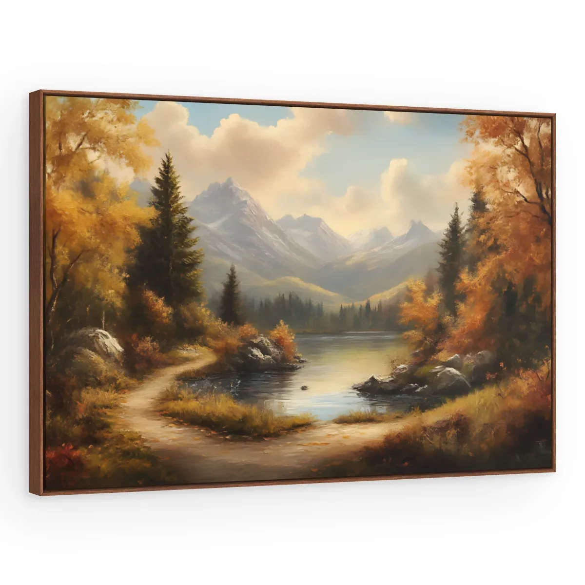 Quadro Decorativo Canvas Vale Outonal - PA0021