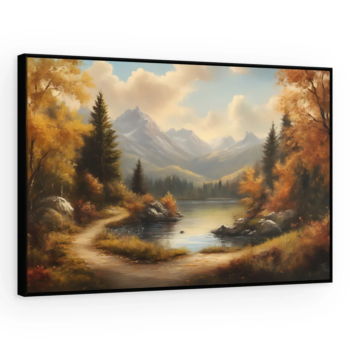 Quadro Decorativo Canvas Vale Outonal - PA0021