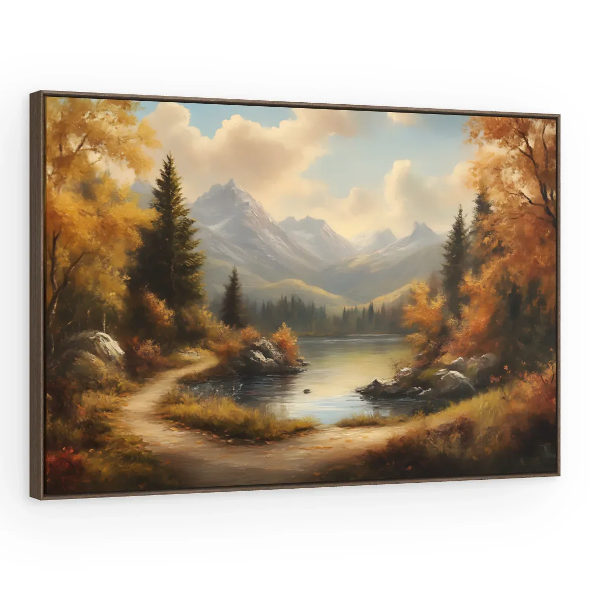 Quadro Decorativo Canvas Vale Outonal - PA0021