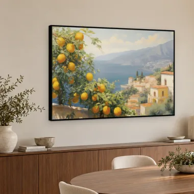 Quadro Decorativo Canvas Costa Amalfitana - PA0026