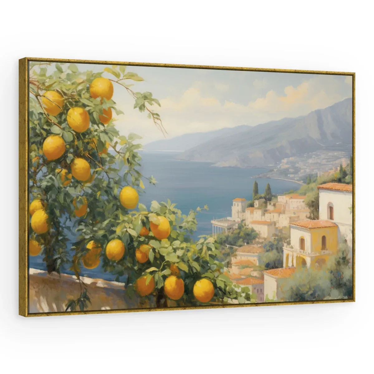 Quadro Decorativo Canvas Costa Amalfitana - PA0026