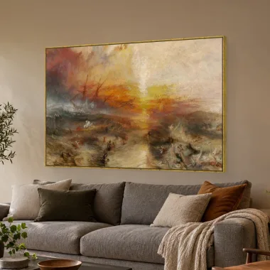 Quadro Decorativo Canvas Mar Tempestuoso - PA0027