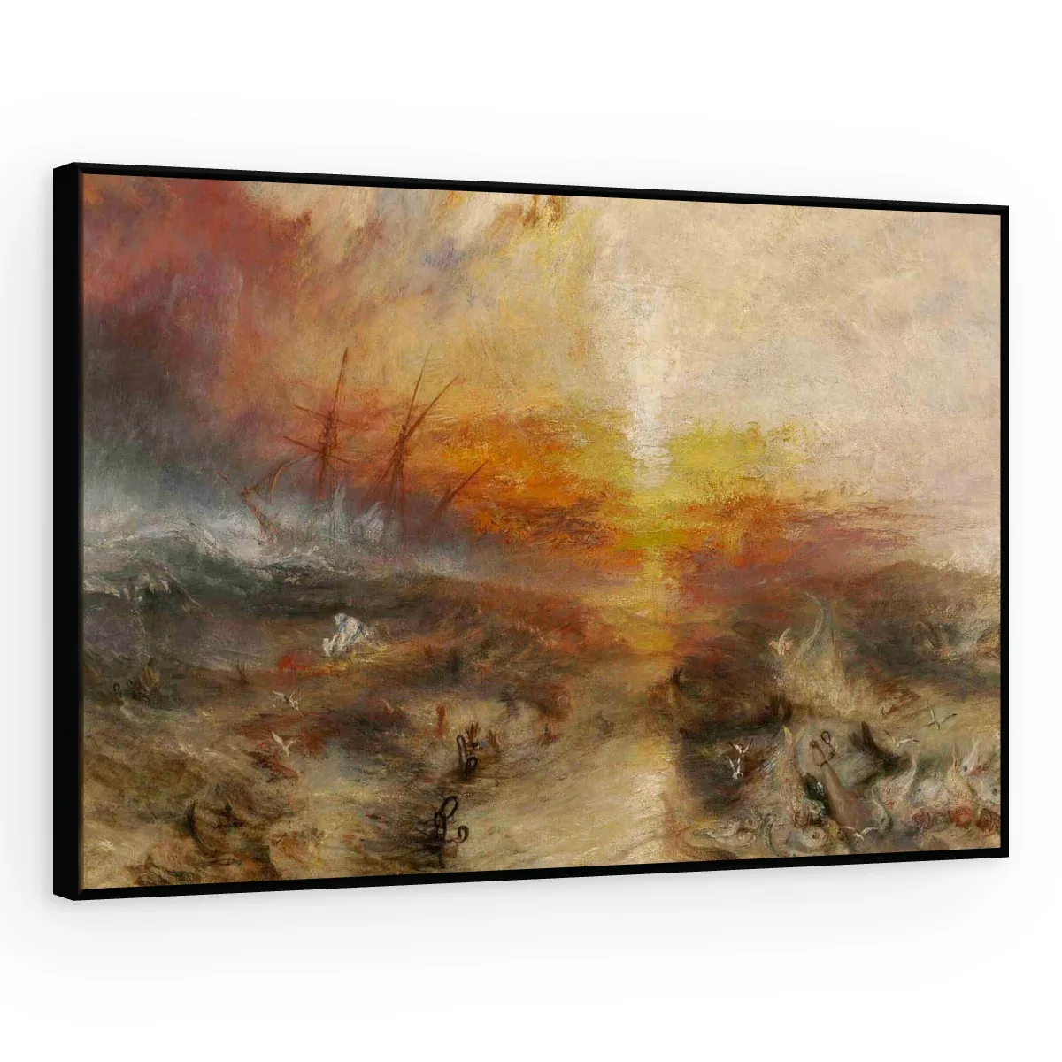 Quadro Decorativo Canvas Mar Tempestuoso - PA0027