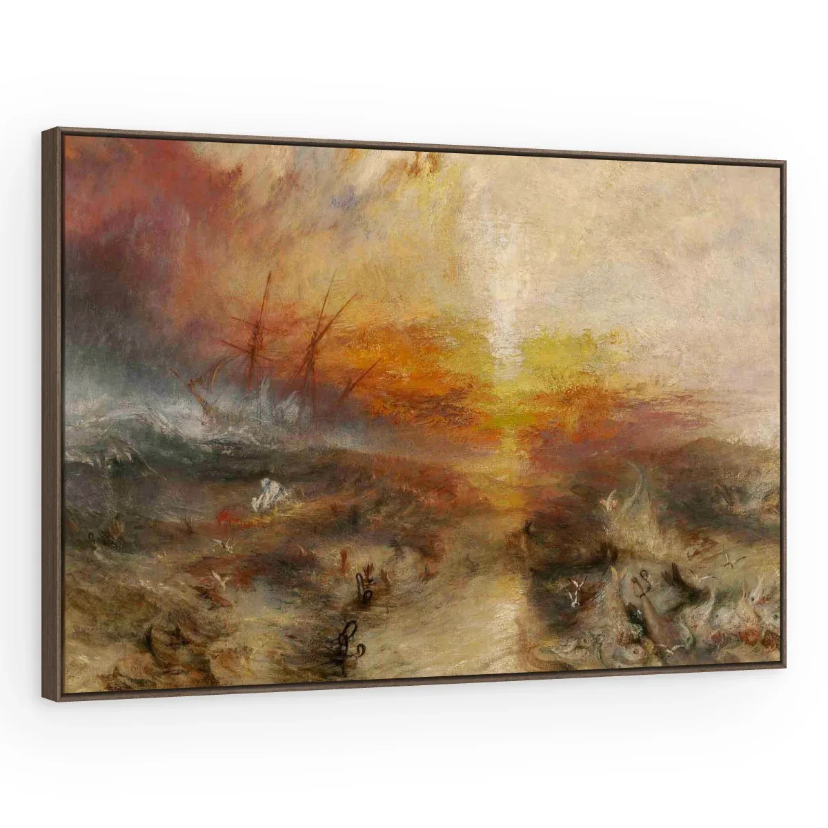 Quadro Decorativo Canvas Mar Tempestuoso - PA0027