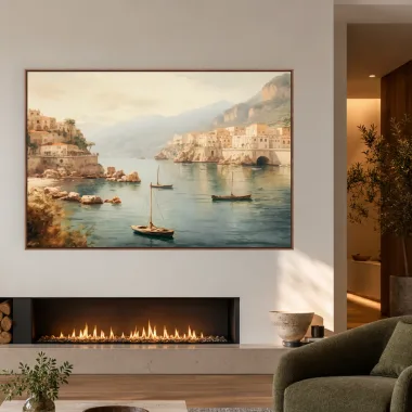 Quadro Decorativo Canvas Baía Ensolarada - PA0031