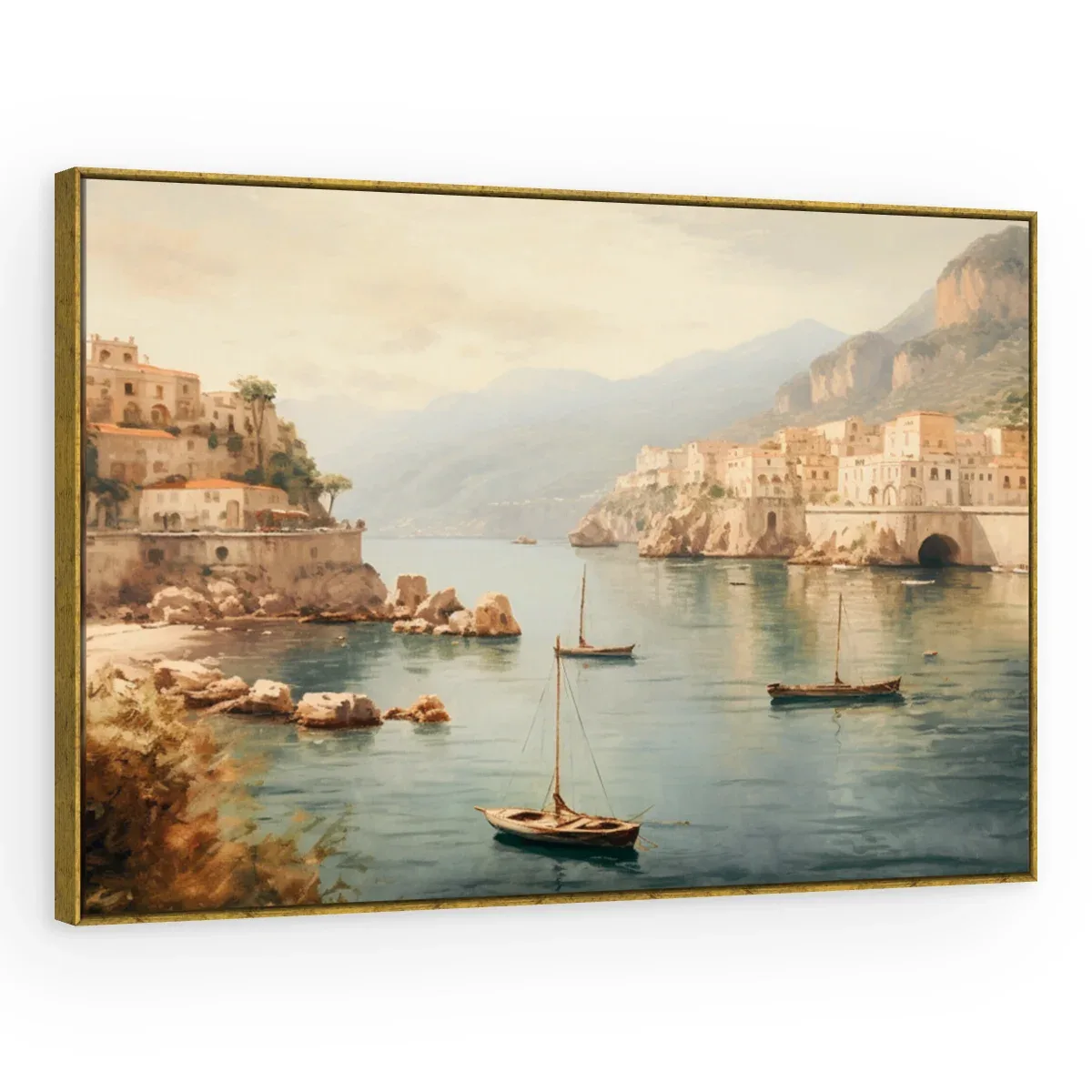 Quadro Decorativo Canvas Baía Ensolarada - PA0031