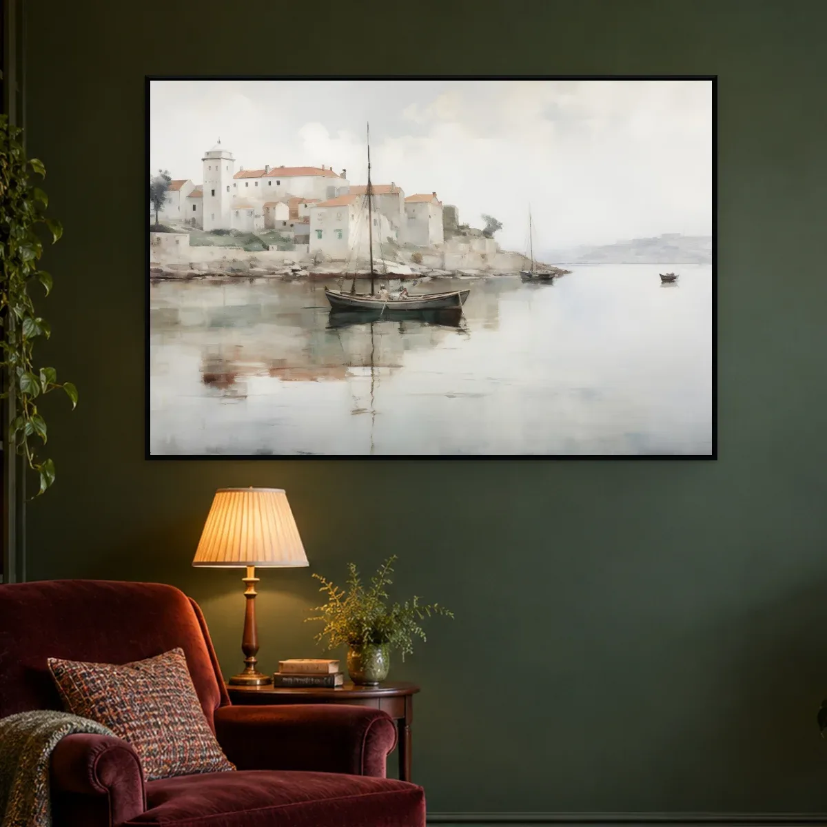 Quadro Decorativo Canvas Porto Sereno - PA0032
