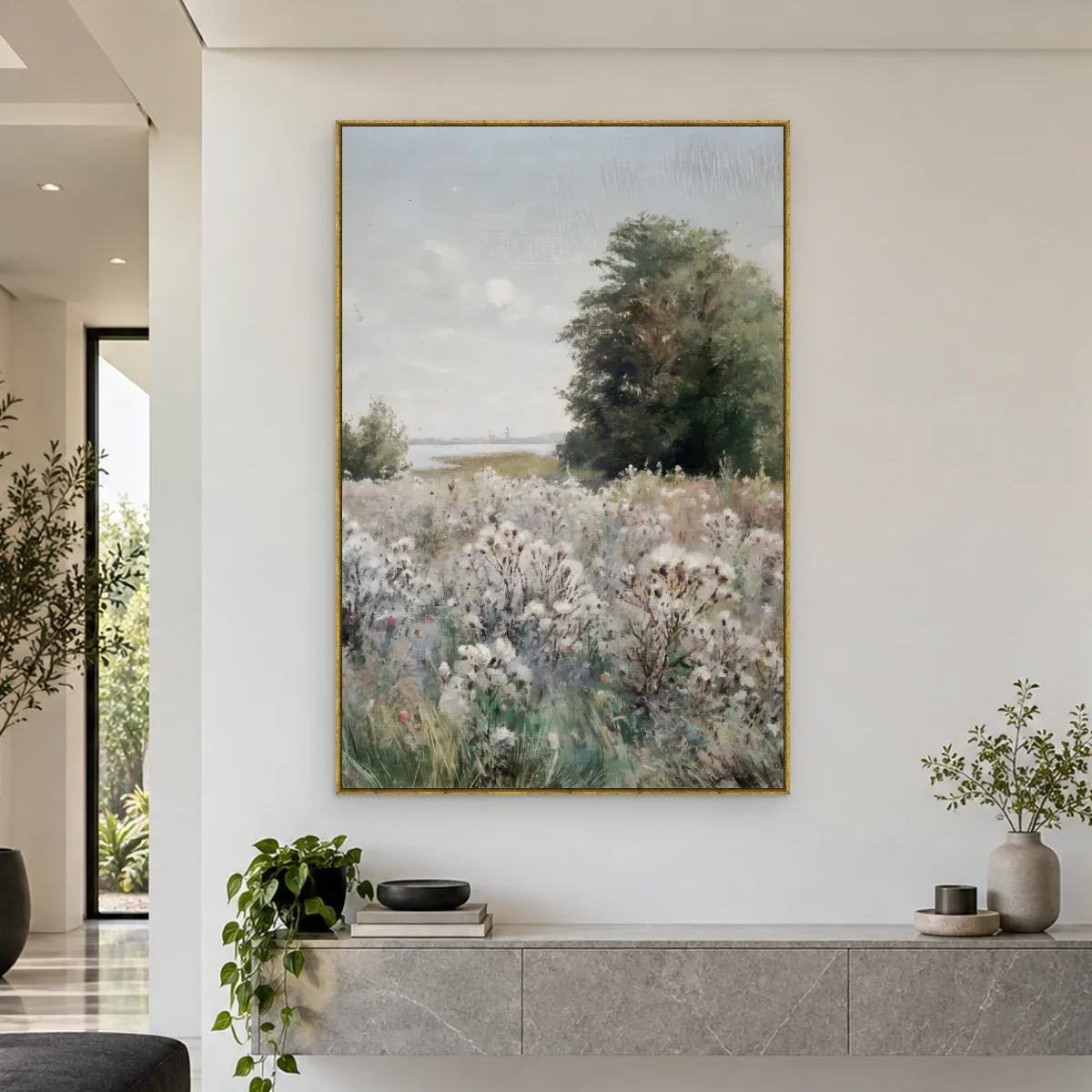Quadro Decorativo Canvas Campo Silvestre - PA0033