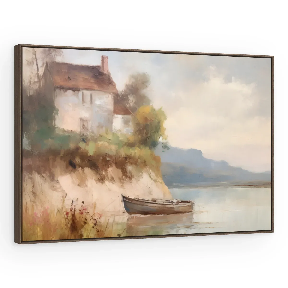 Quadro Decorativo Canvas Casa Ribeirinha - PA0035