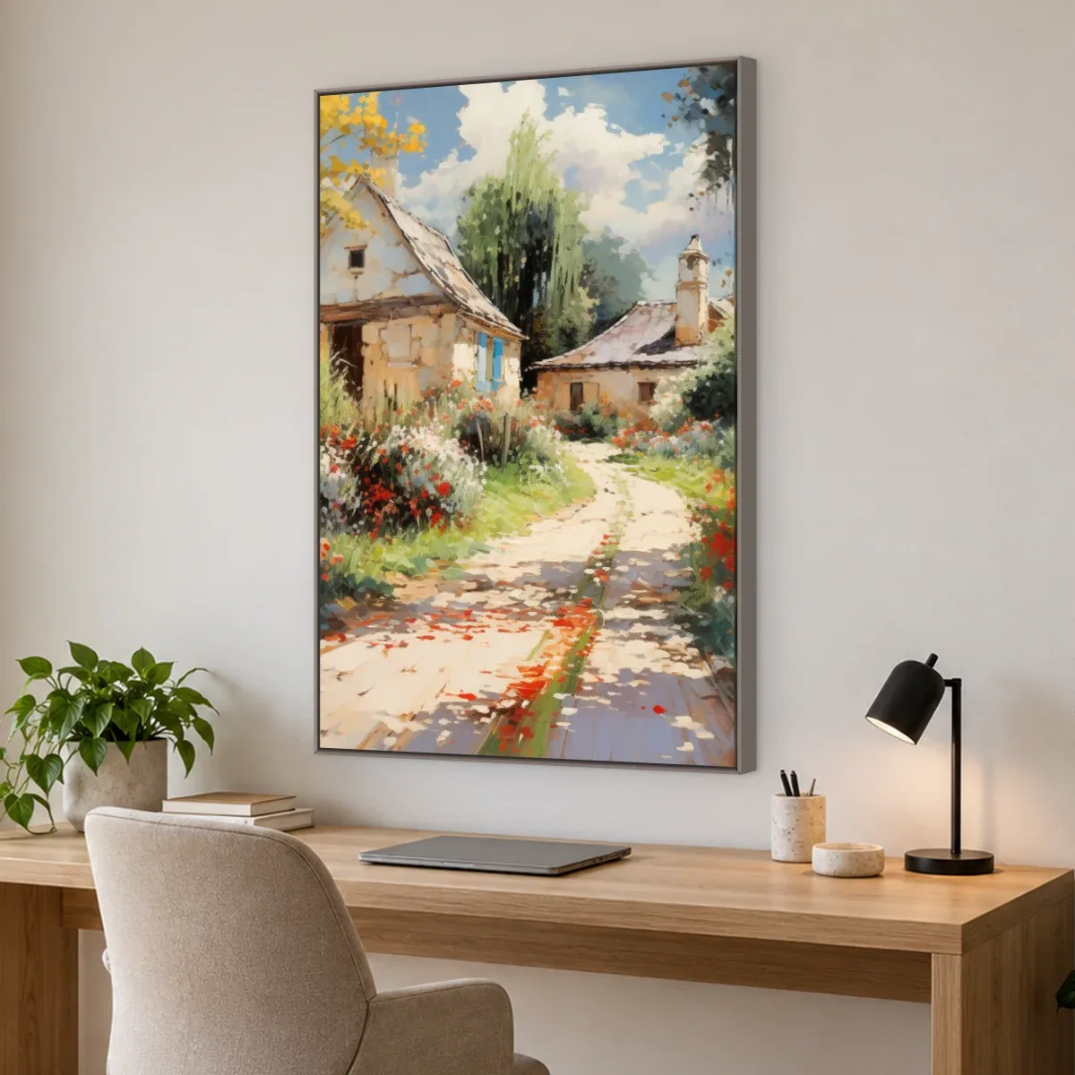Quadro Decorativo Canvas Caminho Florido - PA0036