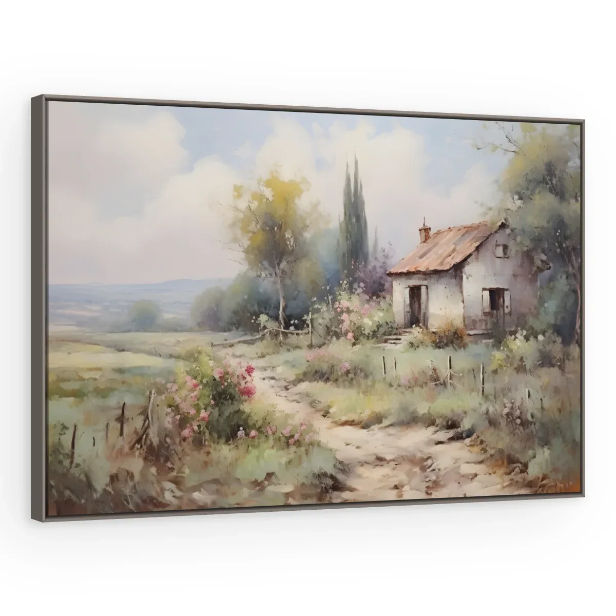 Quadro Decorativo Canvas Casa Campestre - PA0038