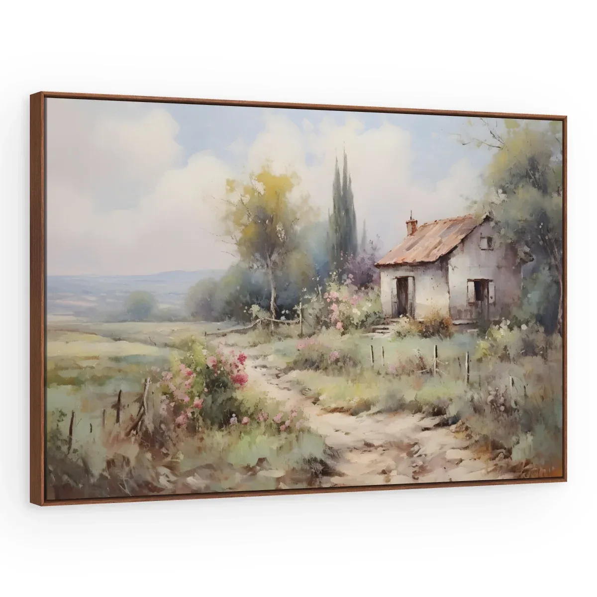 Quadro Decorativo Canvas Casa Campestre - PA0038