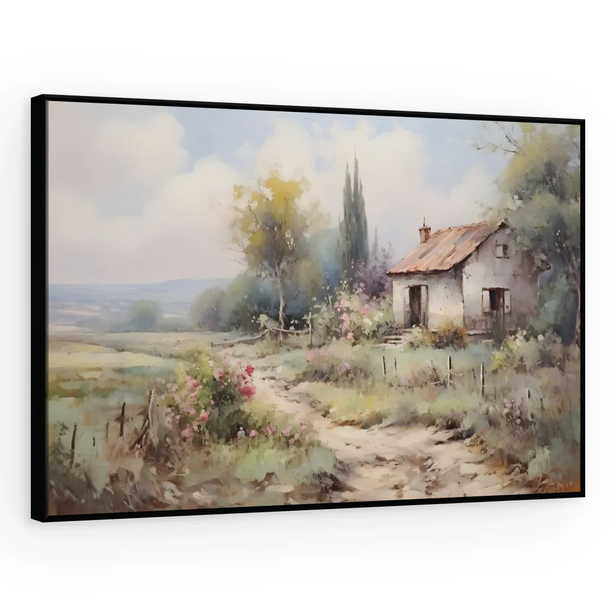 Quadro Decorativo Canvas Casa Campestre - PA0038