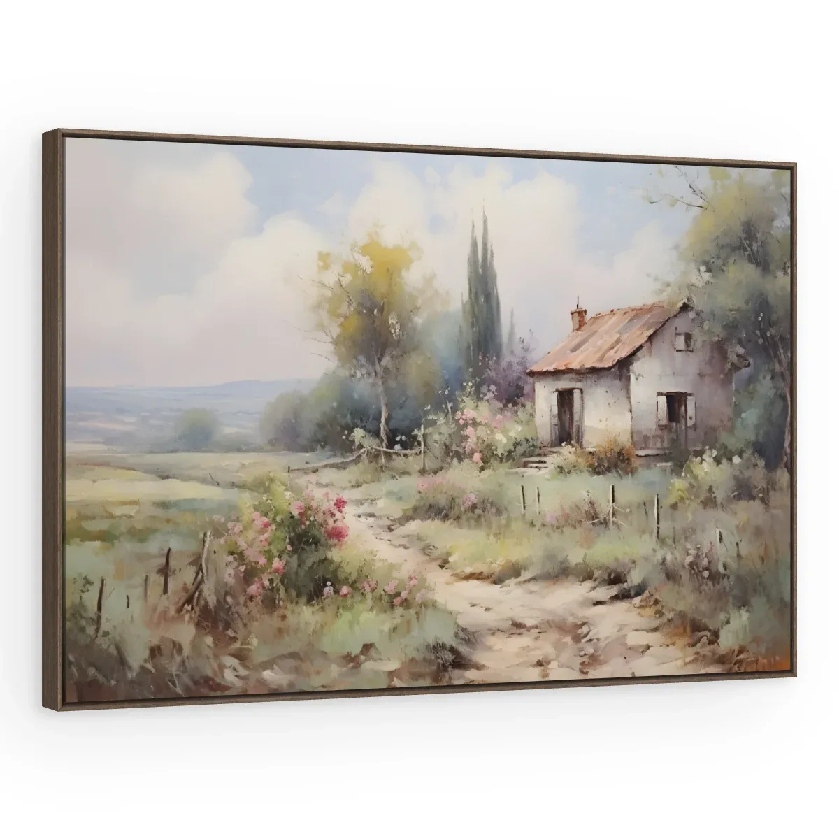 Quadro Decorativo Canvas Casa Campestre - PA0038