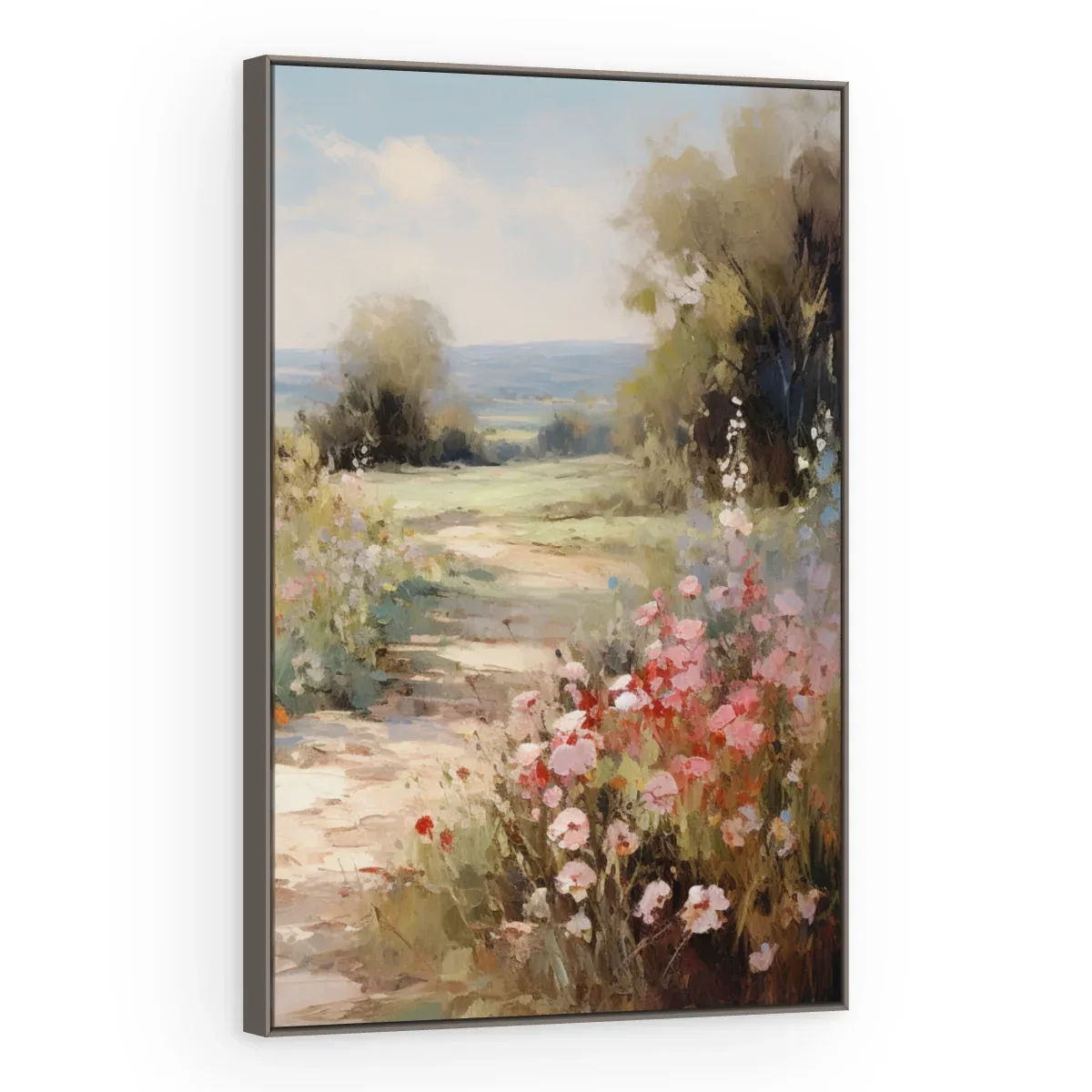Quadro Decorativo Canvas Trilha Rosada - PA0039