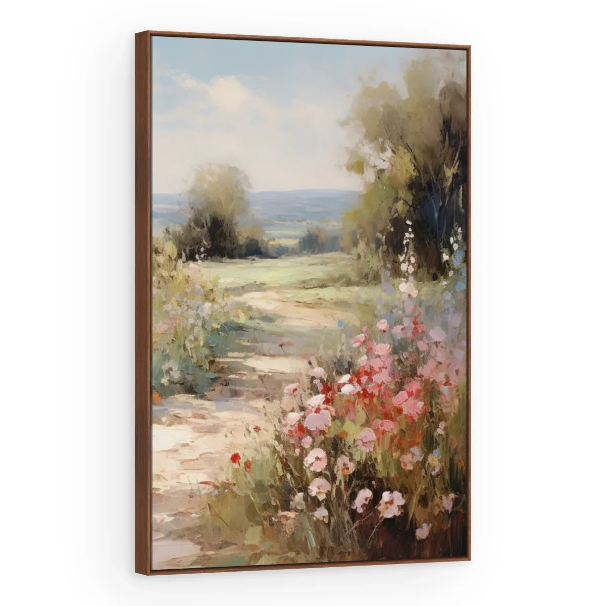 Quadro Decorativo Canvas Trilha Rosada - PA0039