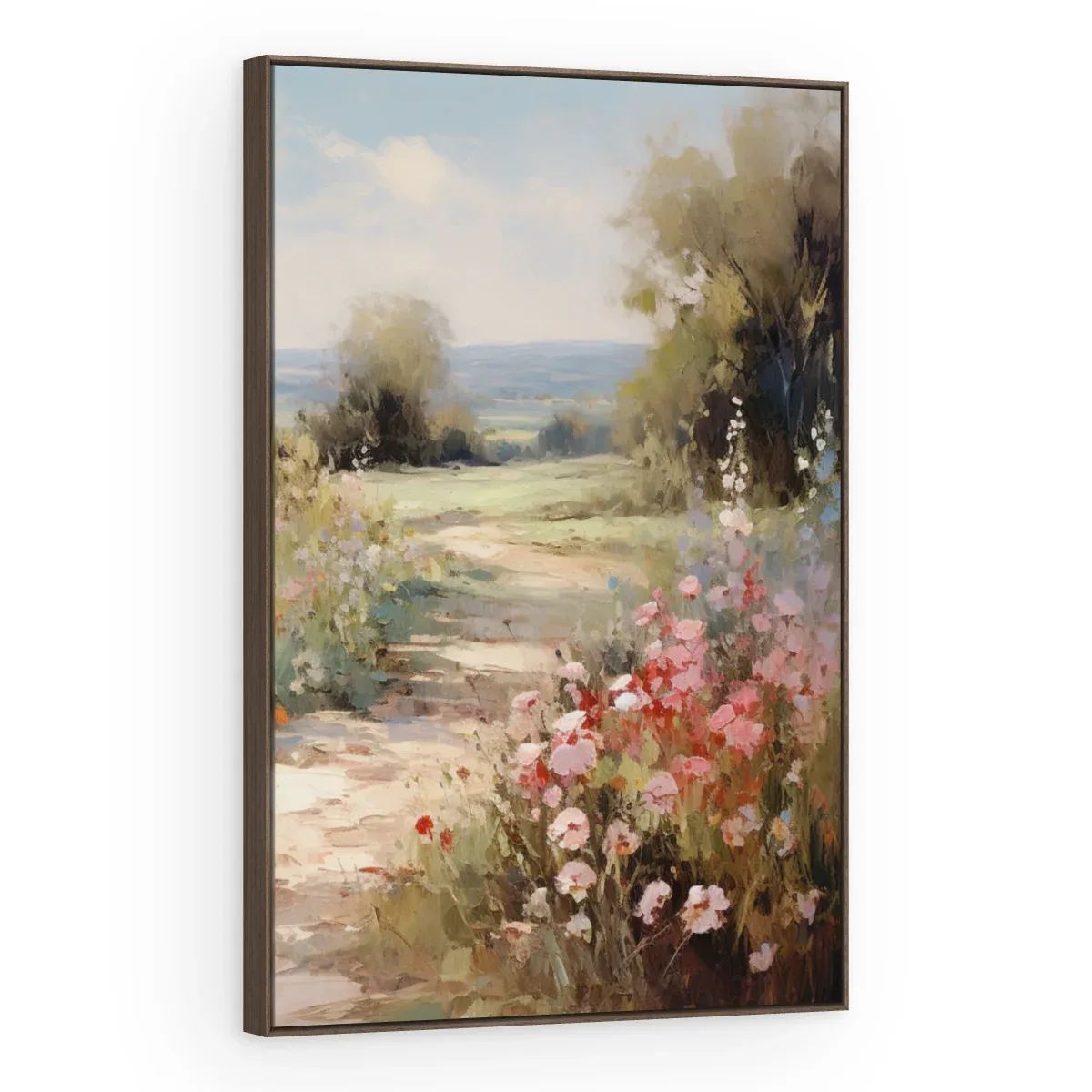 Quadro Decorativo Canvas Trilha Rosada - PA0039