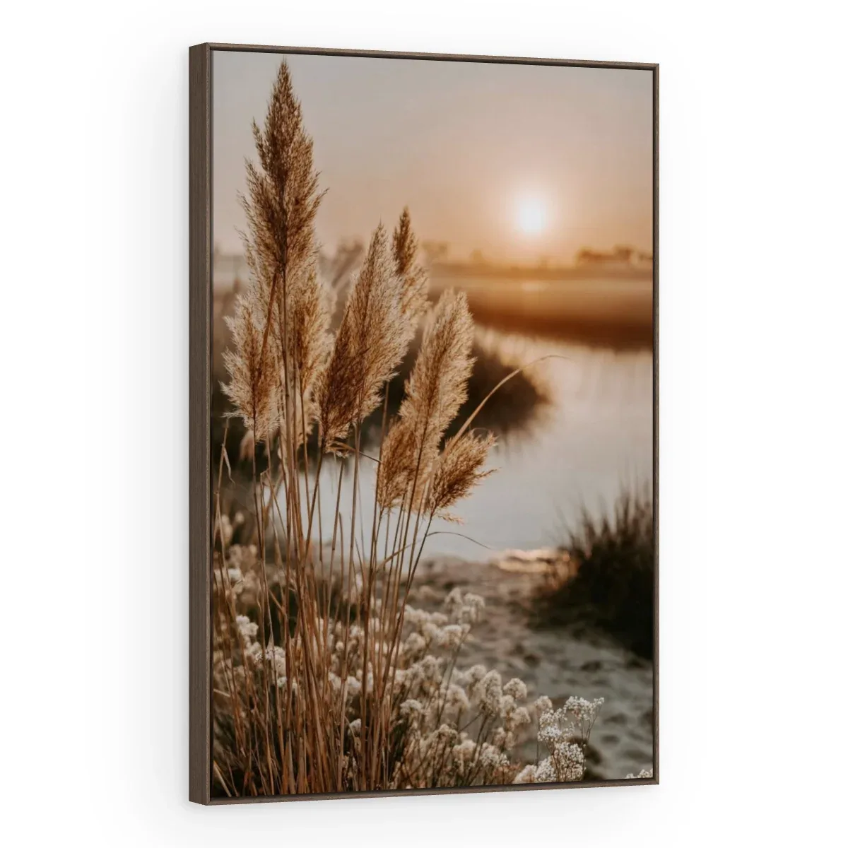 Quadro Decorativo Canvas Capim Pampas - PA0043