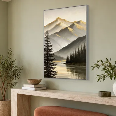 Quadro Decorativo Canvas Montanhas Serenas - PA0044