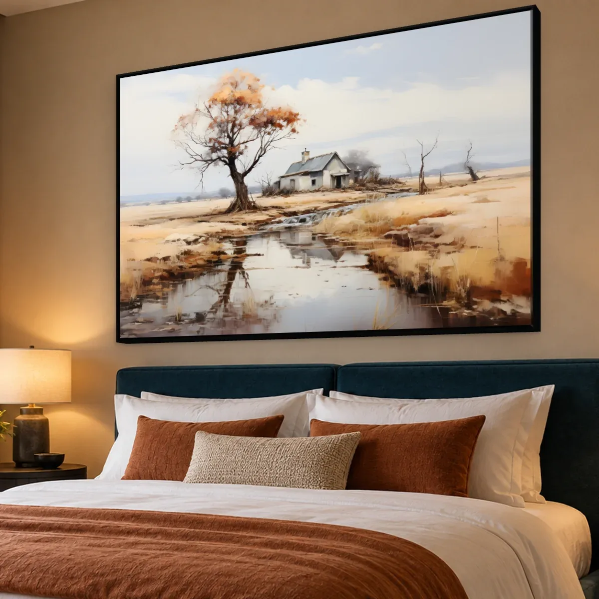 Quadro Decorativo Canvas Fazenda Bucólica - PA0046