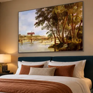 Quadro Decorativo Canvas Ponte Rural - PA0047