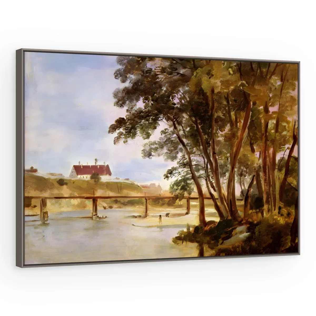 Quadro Decorativo Canvas Ponte Rural - PA0047