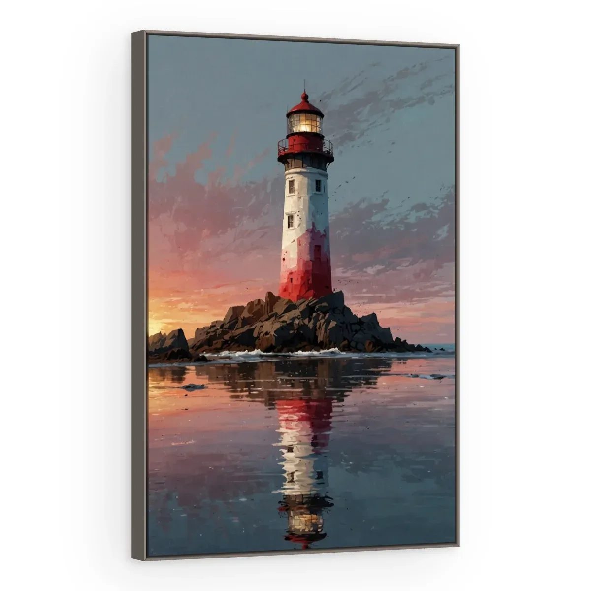 Quadro Decorativo Canvas Farol Rochoso - PA0050