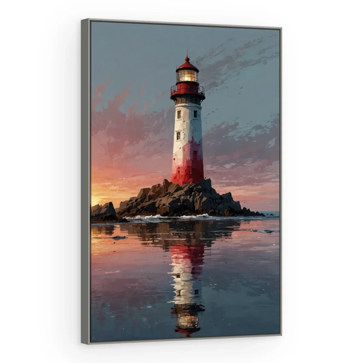 Quadro Decorativo Canvas Farol Rochoso - PA0050