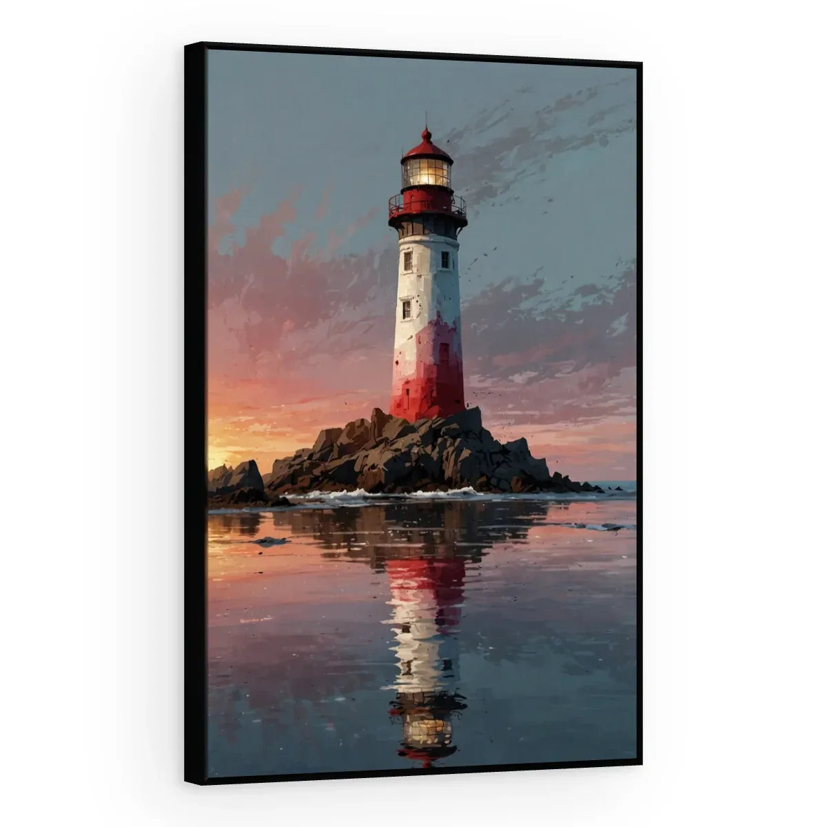 Quadro Decorativo Canvas Farol Rochoso - PA0050