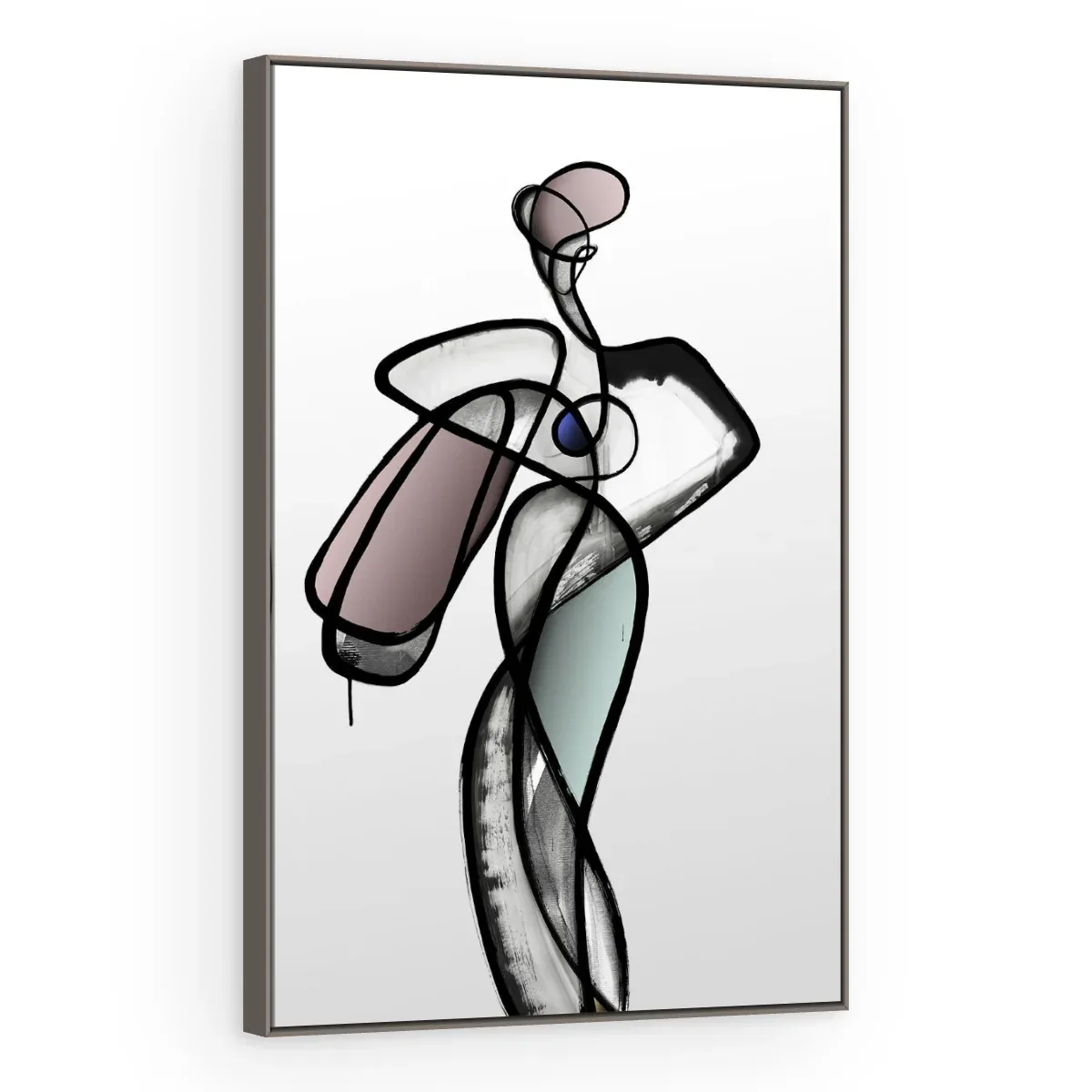 Quadro Decorativo Canvas Mulher Traço - PE0041