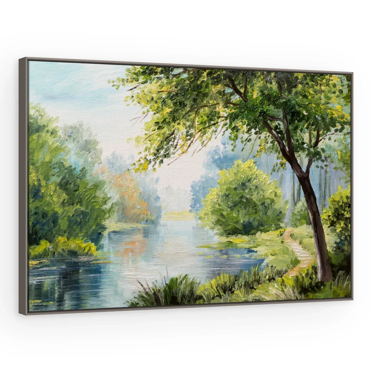 Quadro Decorativo Canvas Rio Sereno - PI0008