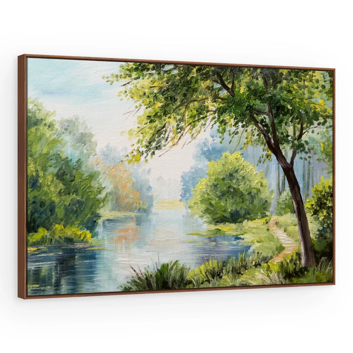 Quadro Decorativo Canvas Rio Sereno - PI0008