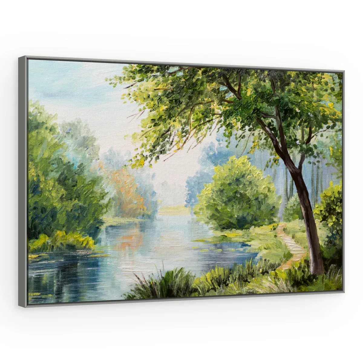 Quadro Decorativo Canvas Rio Sereno - PI0008