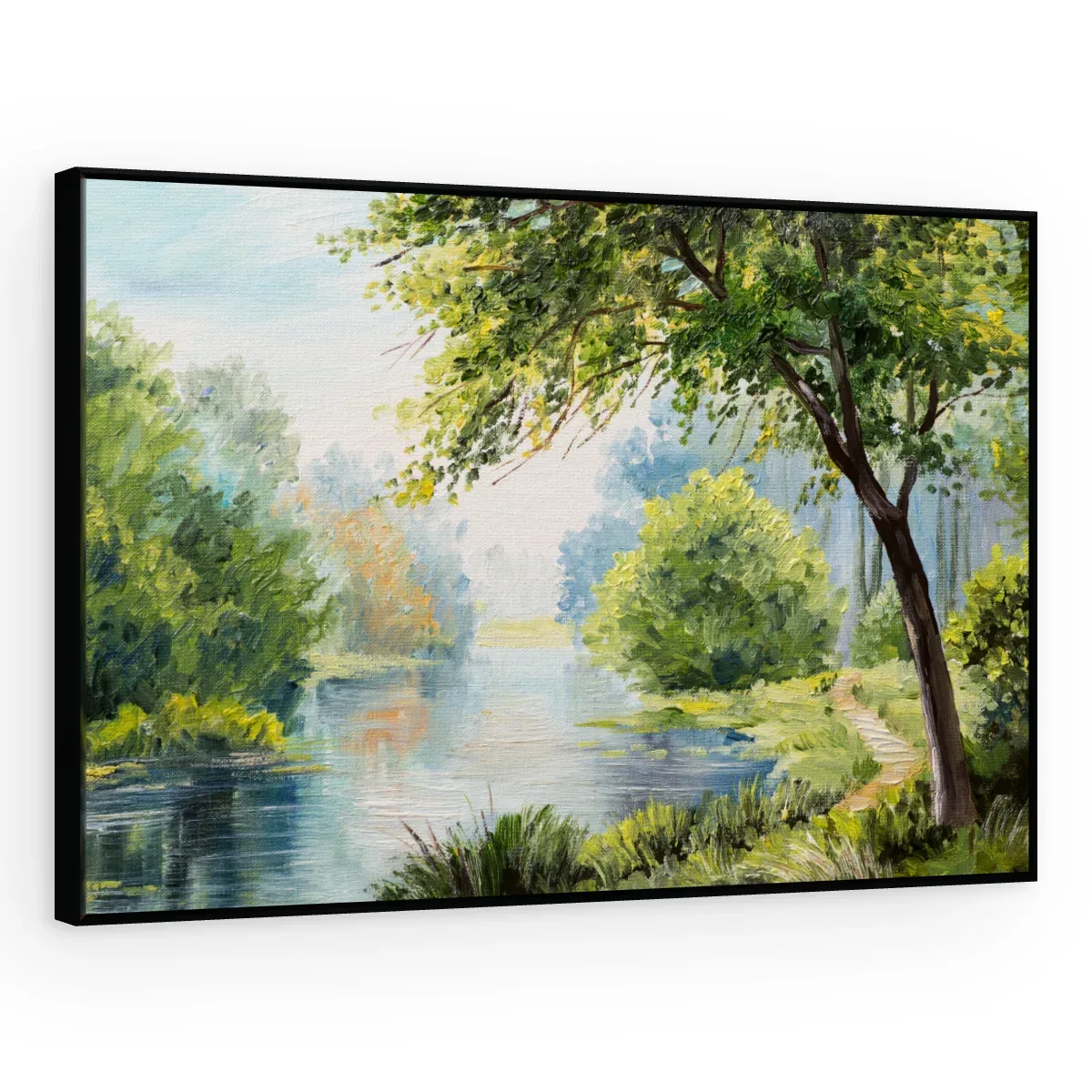 Quadro Decorativo Canvas Rio Sereno - PI0008