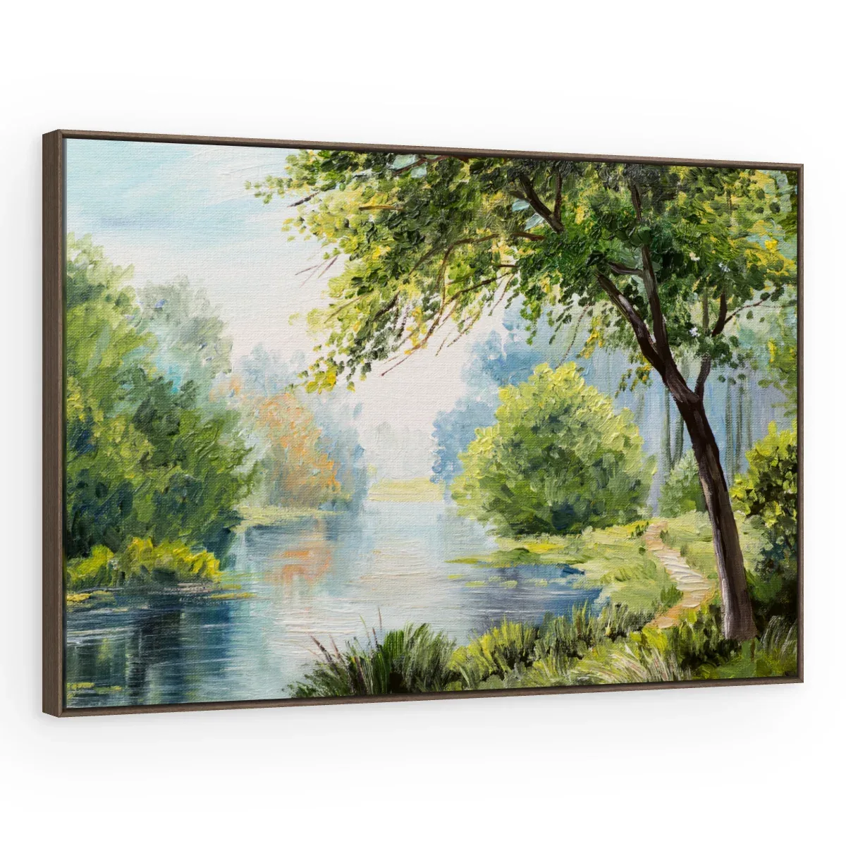 Quadro Decorativo Canvas Rio Sereno - PI0008