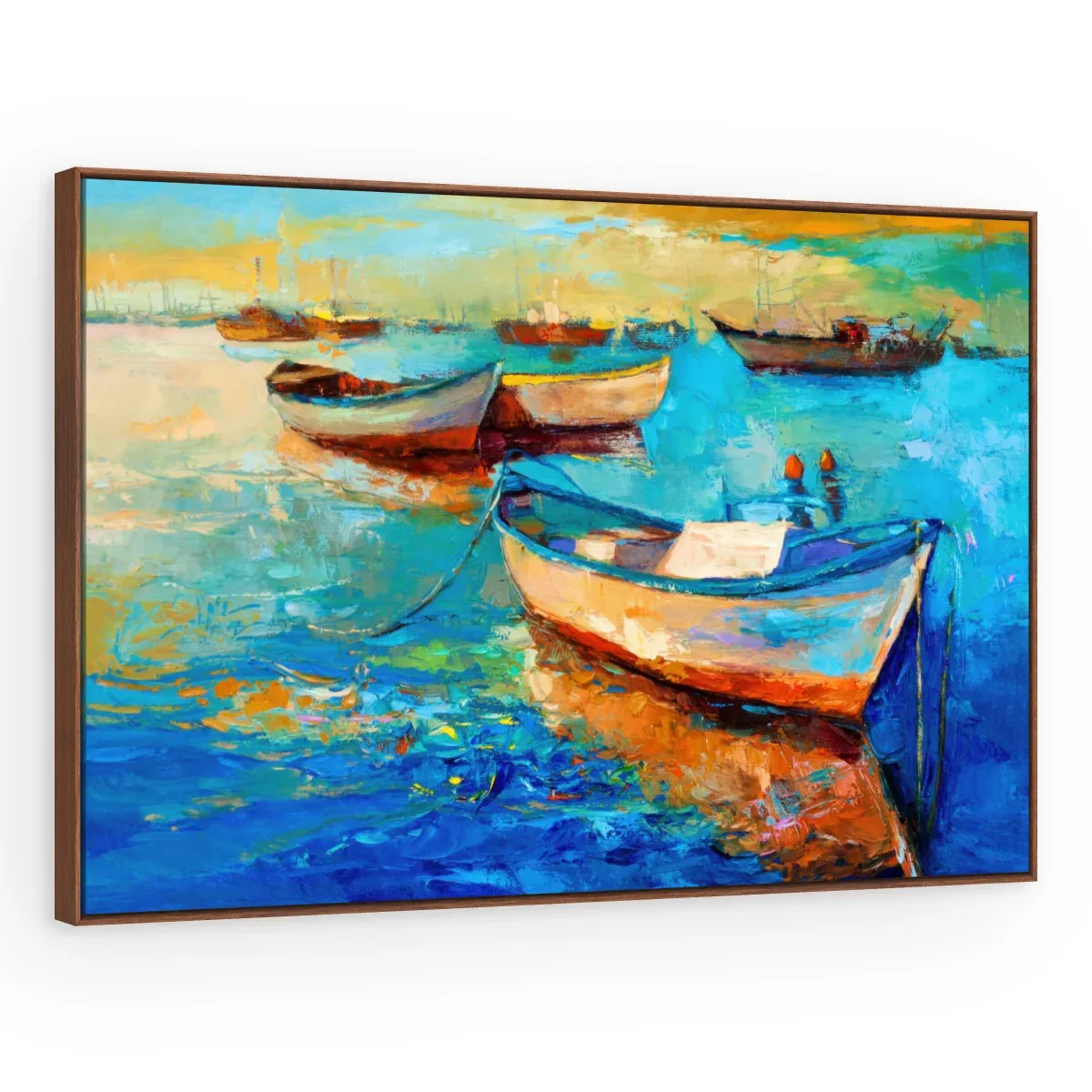 Quadro Decorativo Canvas Botes Vibrantes - PI0010