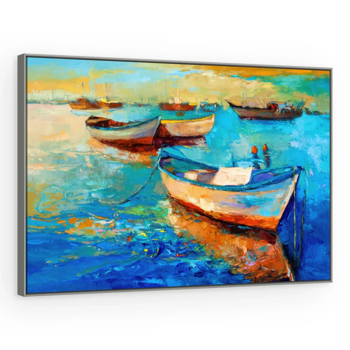Quadro Decorativo Canvas Botes Vibrantes - PI0010