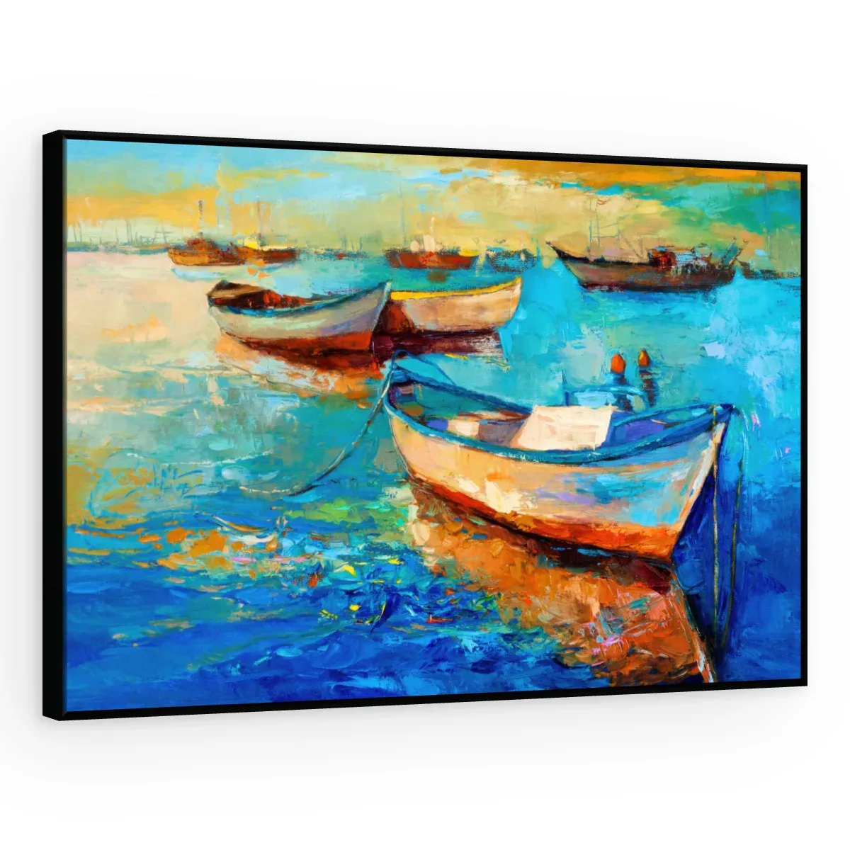 Quadro Decorativo Canvas Botes Vibrantes - PI0010
