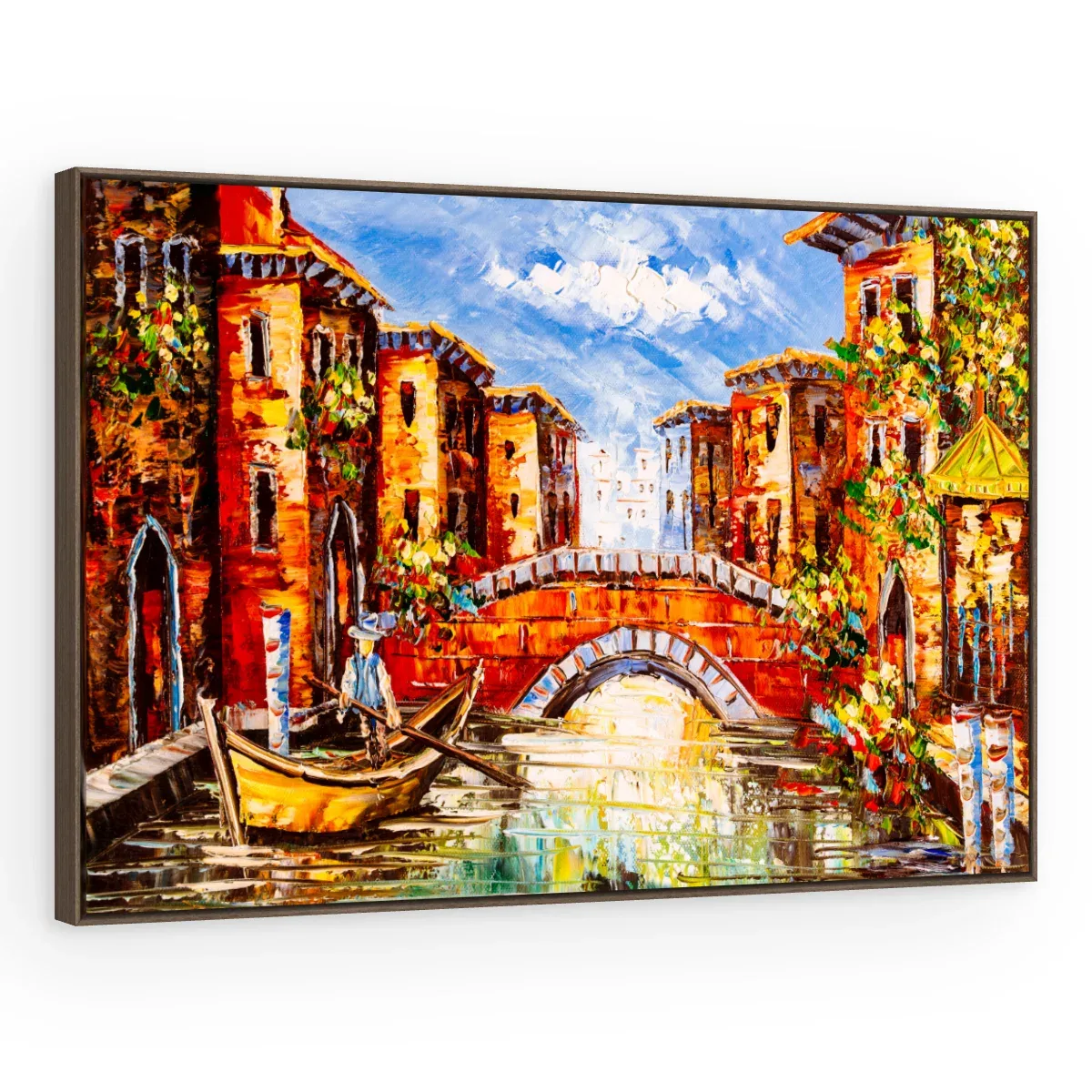 Quadro Decorativo Canvas Veneza Vibrante - PI0011