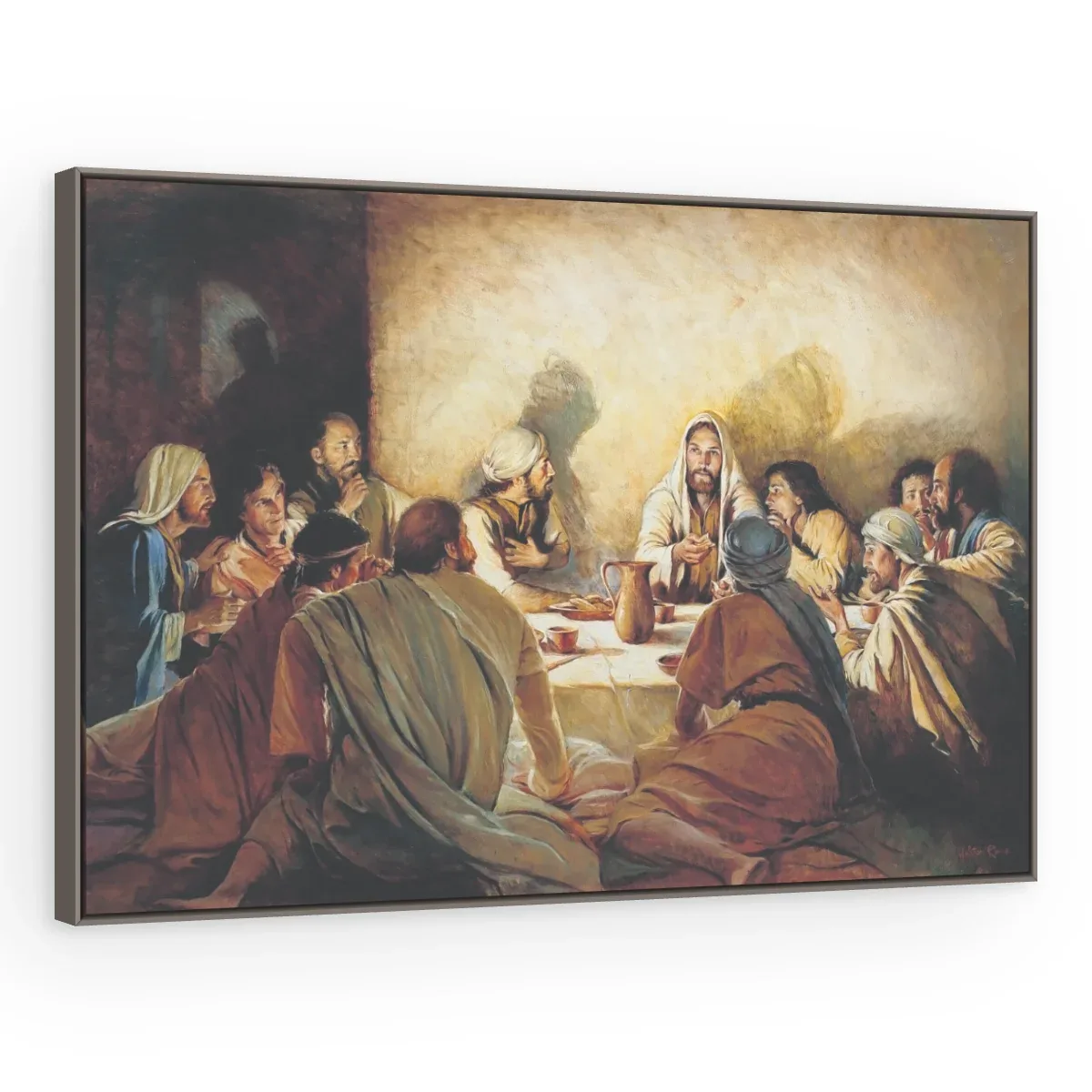 Quadro Decorativo Canvas Santa Ceia - RE0001