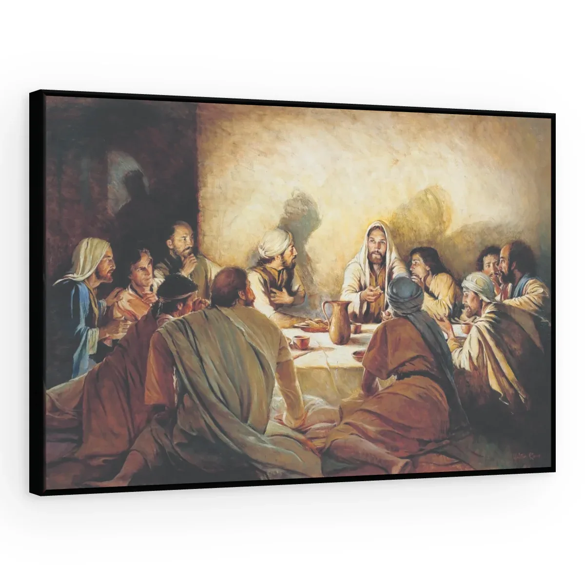 Quadro Decorativo Canvas Santa Ceia - RE0001