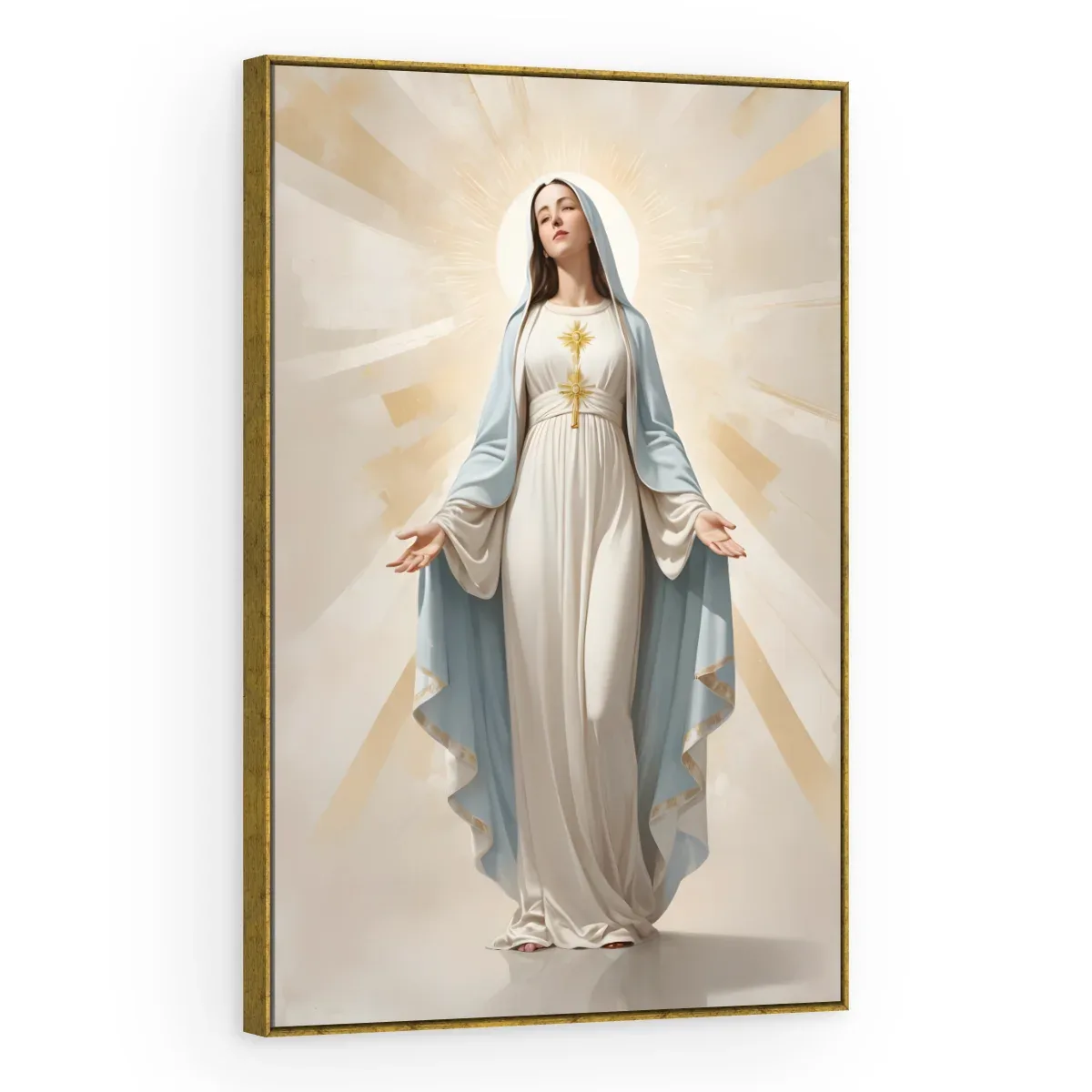 Quadro Decorativo Canvas Medalha Milagrosa - RE0005