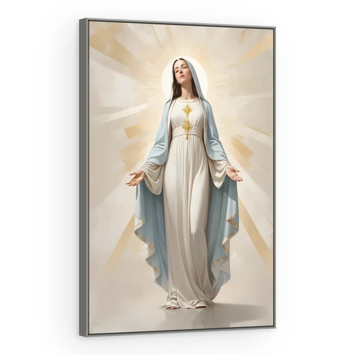 Quadro Decorativo Canvas Medalha Milagrosa - RE0005