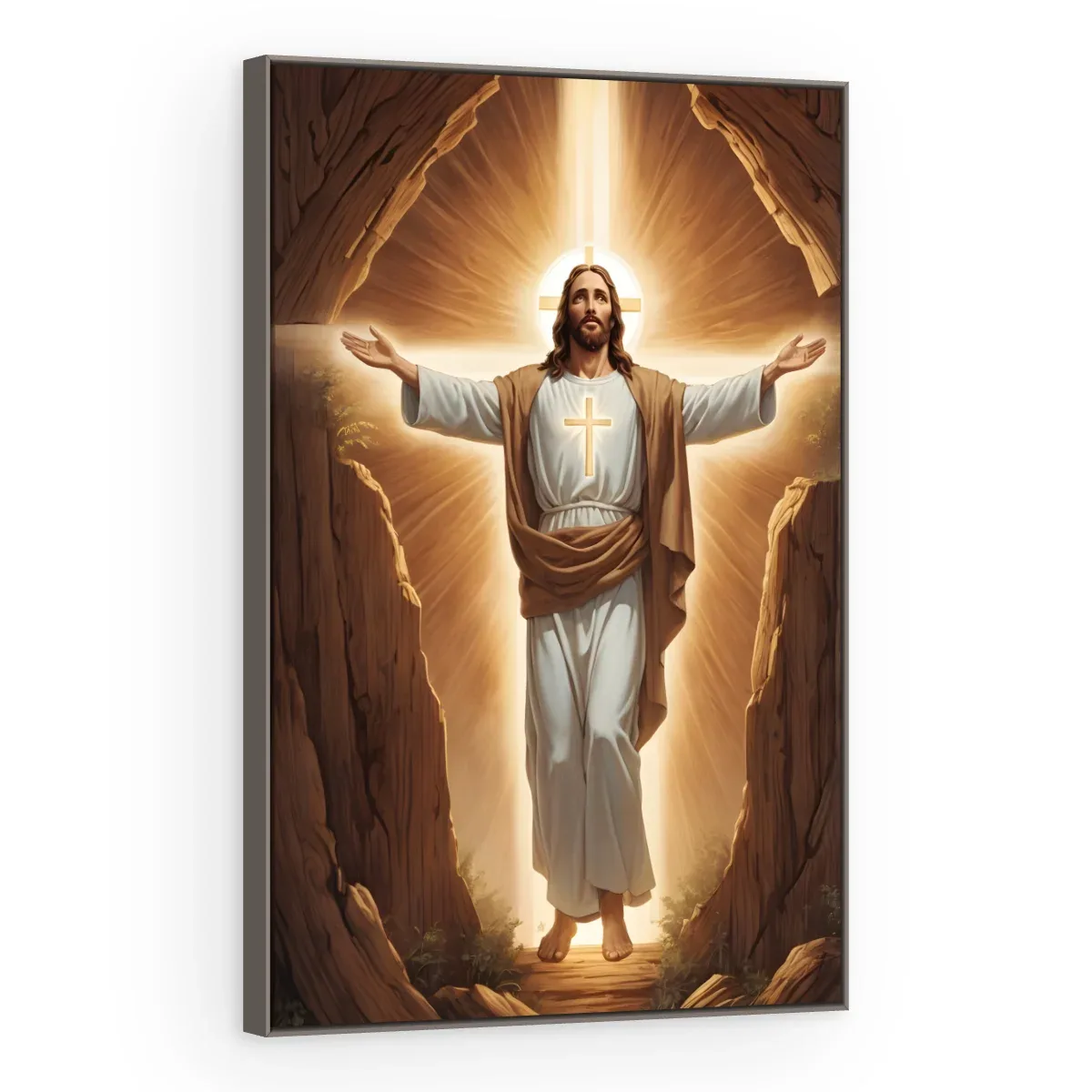 Quadro Decorativo Canvas Cristo Ressuscitado - RE0007