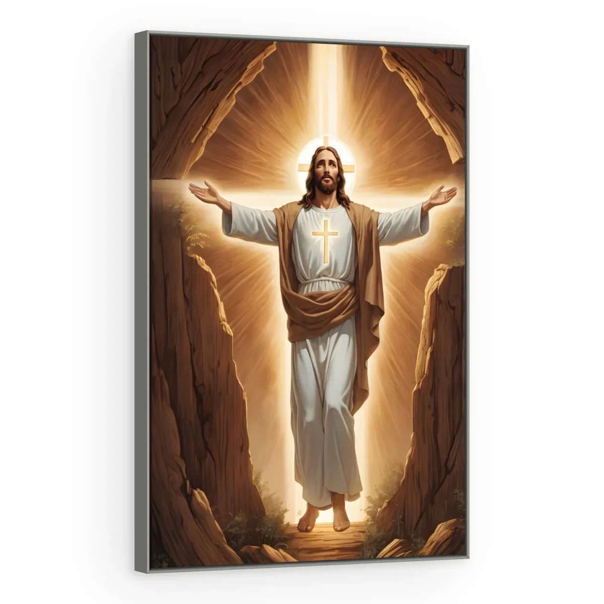 Quadro Decorativo Canvas Cristo Ressuscitado - RE0007