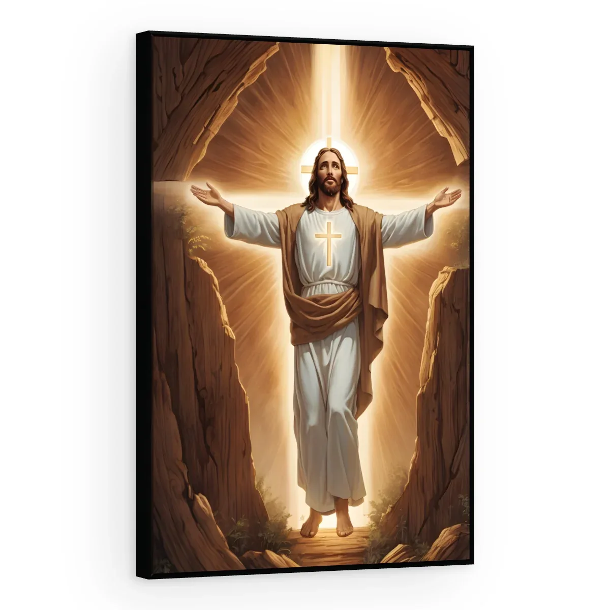 Quadro Decorativo Canvas Cristo Ressuscitado - RE0007