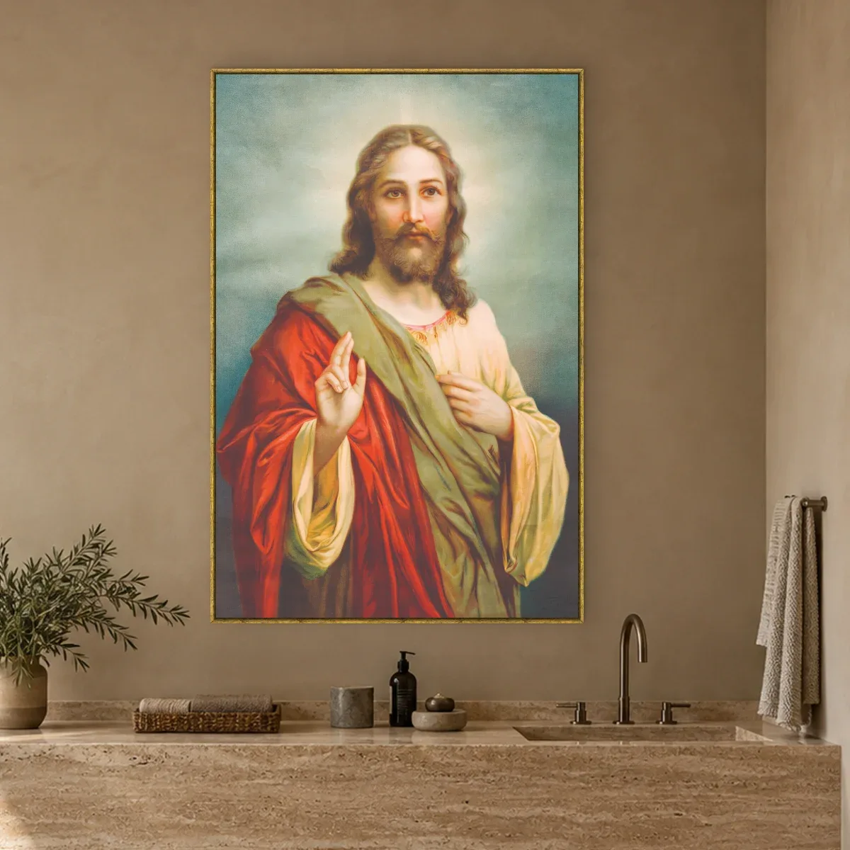 Quadro Decorativo Canvas Bênção Divina - RE0008