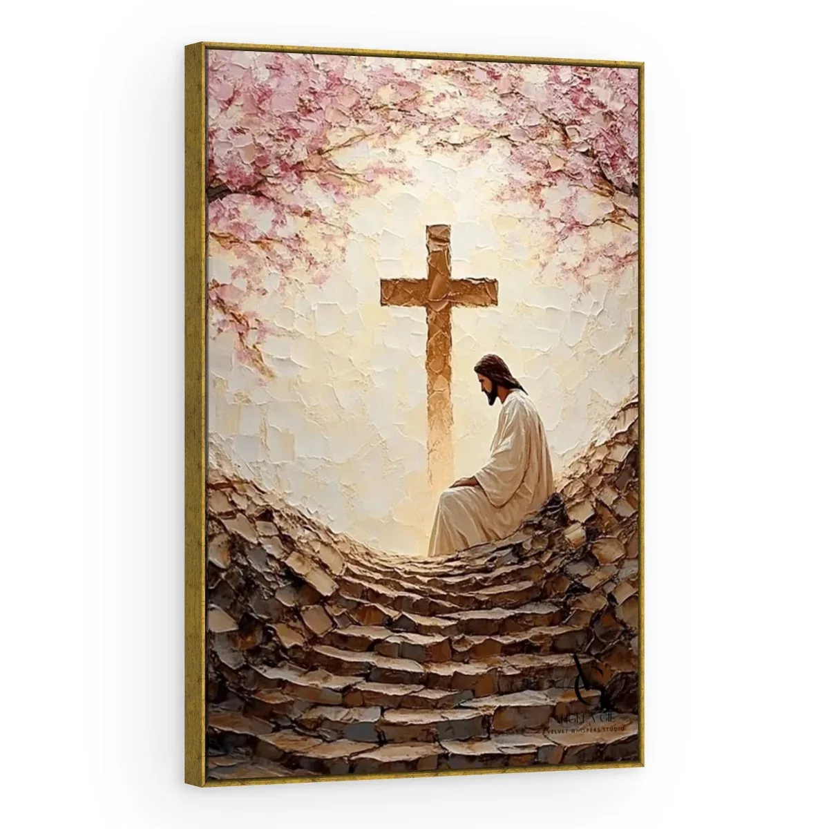 Quadro Decorativo Canvas Cruz Florida - RE0011