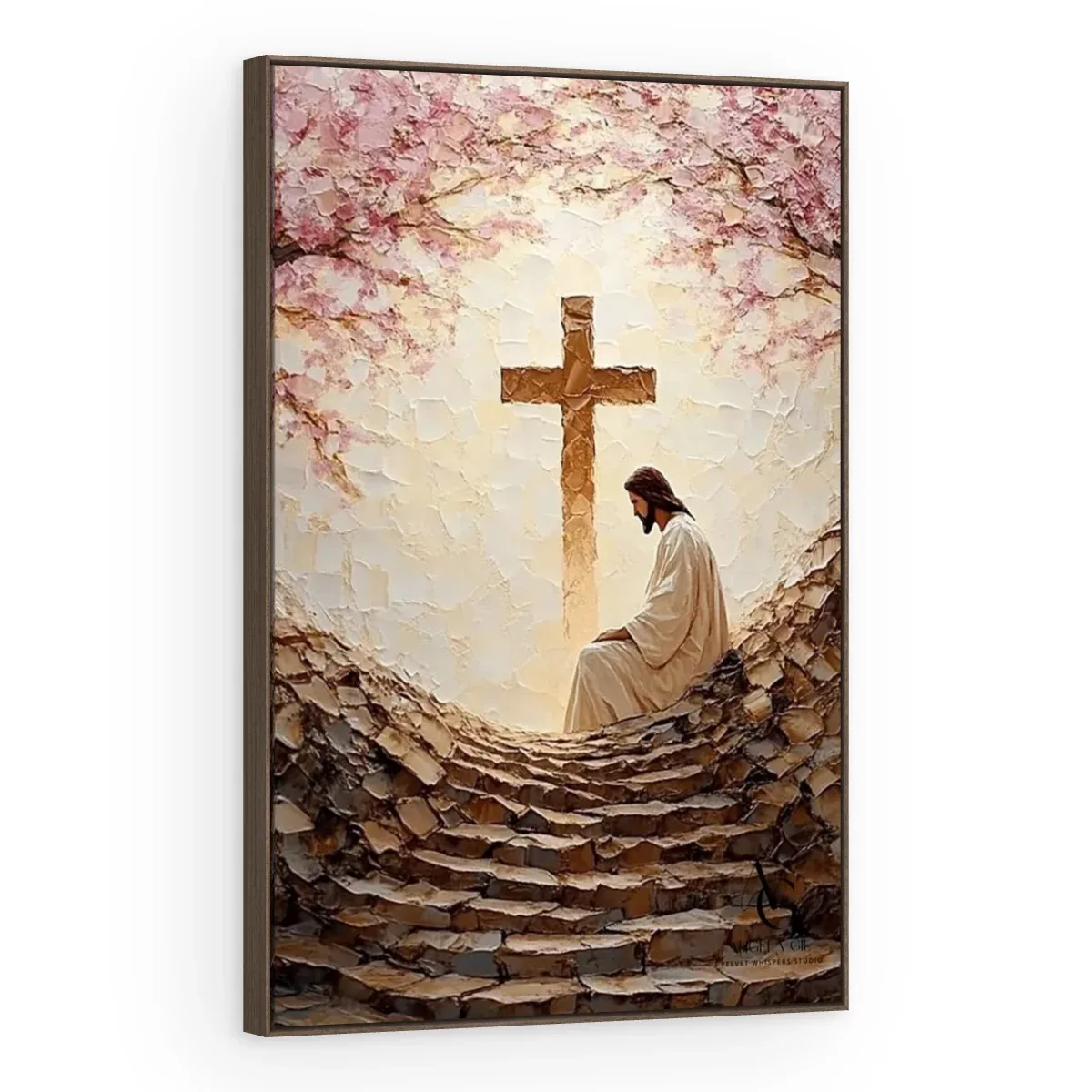 Quadro Decorativo Canvas Cruz Florida - RE0011