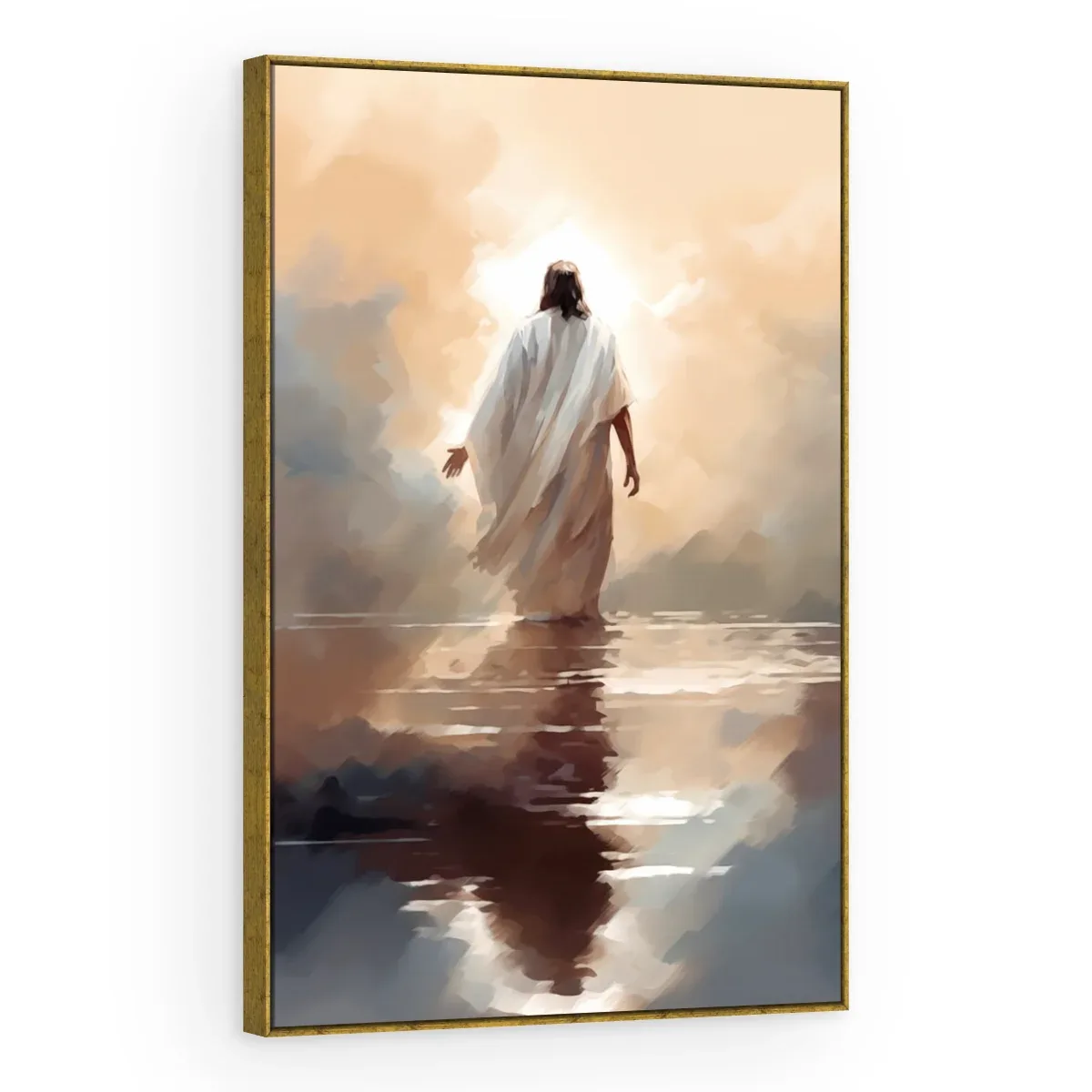 Quadro Decorativo Canvas Jesus Caminhante - RE0015